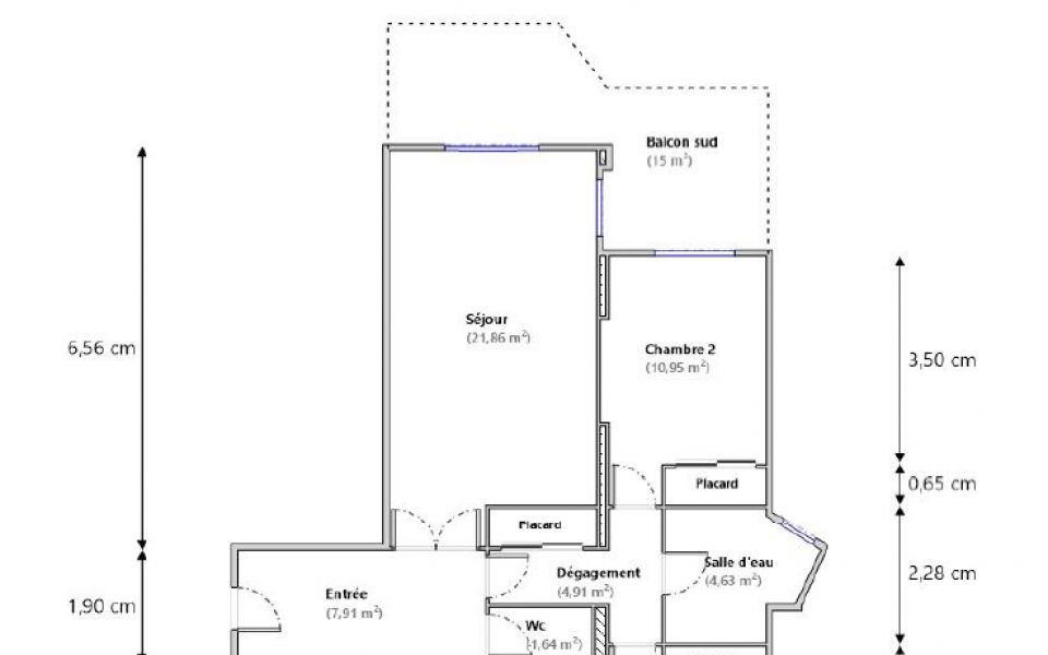 Nice Arènes de Cimiez – 2 bedroom apartment of 70 sqm in beautiful residence